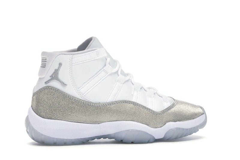 Jordan 11 Retro White Metallic Silver (Women's)