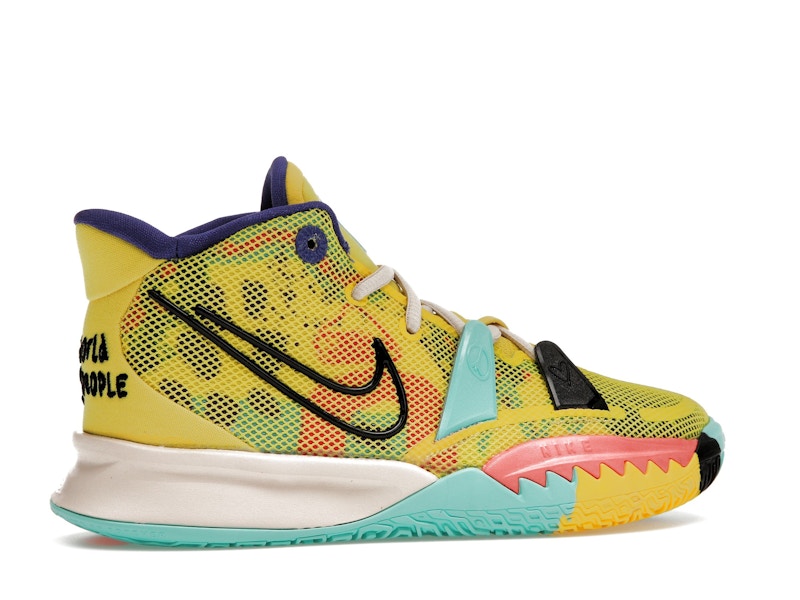 Nike Kyrie 7 1 World 1 People Electric Yellow (GS)