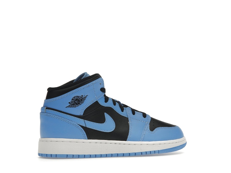 Jordan 1 Mid University Blue Black (GS)