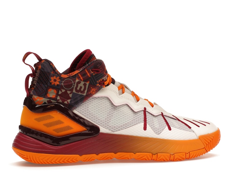 adidas D Rose Son of Chi White Bold Orange