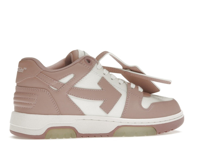 Off-White Out Of Office Calf Leather White Pink (Women's)
