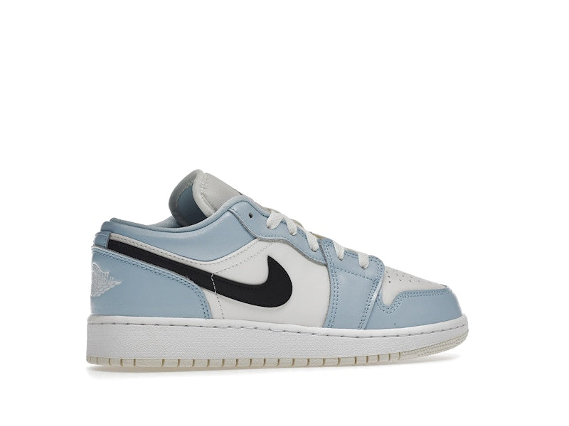 Jordan 1 Low Ice Blue Black (GS)