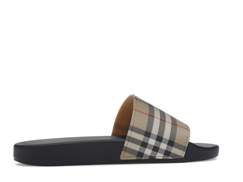 Burberry Vintage Check Slides Archive Beige