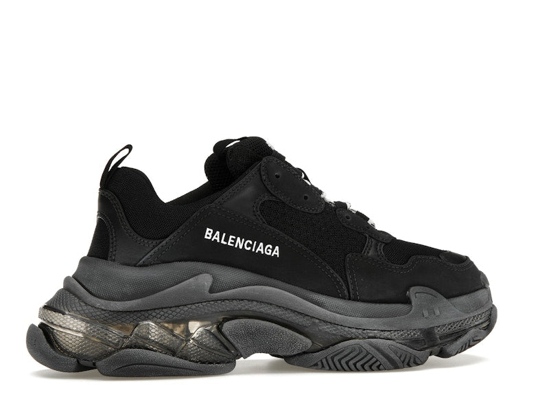 Balenciaga Triple S Black Clear Sole (Women's)
