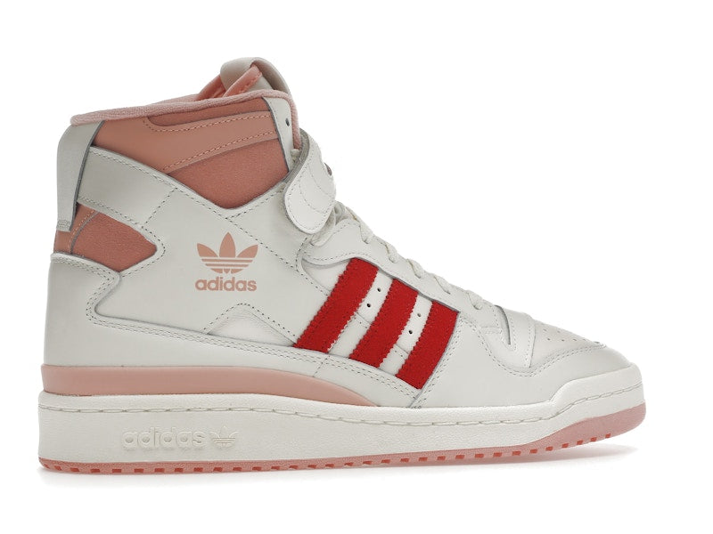 adidas Forum 84 Hi Off White Pink Red