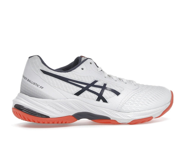 ASICS Netburner Ballistic FF 3 White Indigo Fog