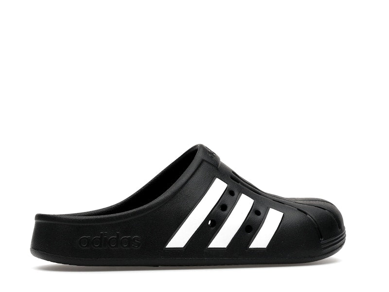 adidas Adilette Clogs Core Black Cloud White