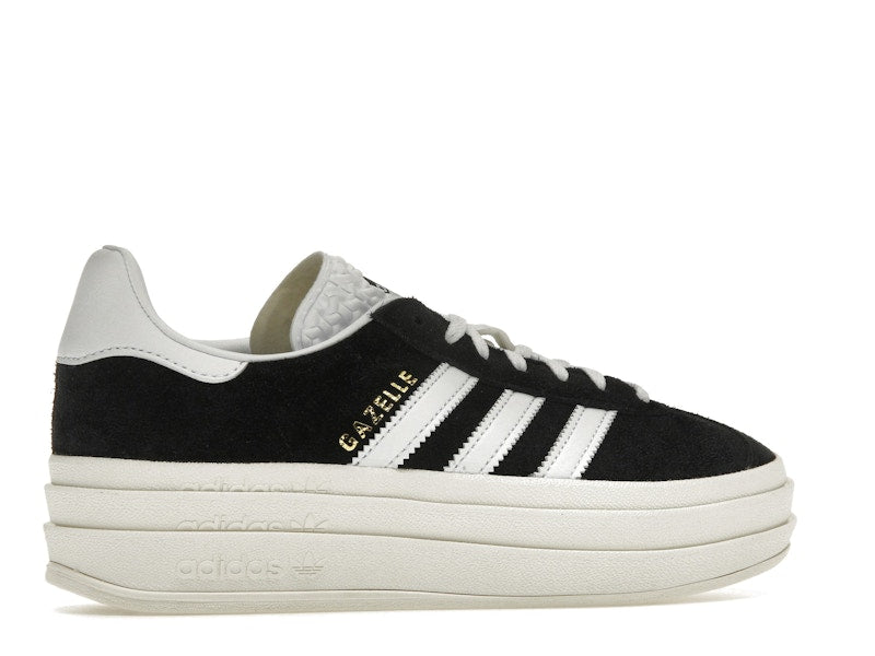 adidas Gazelle Bold Core Black White (Women's)