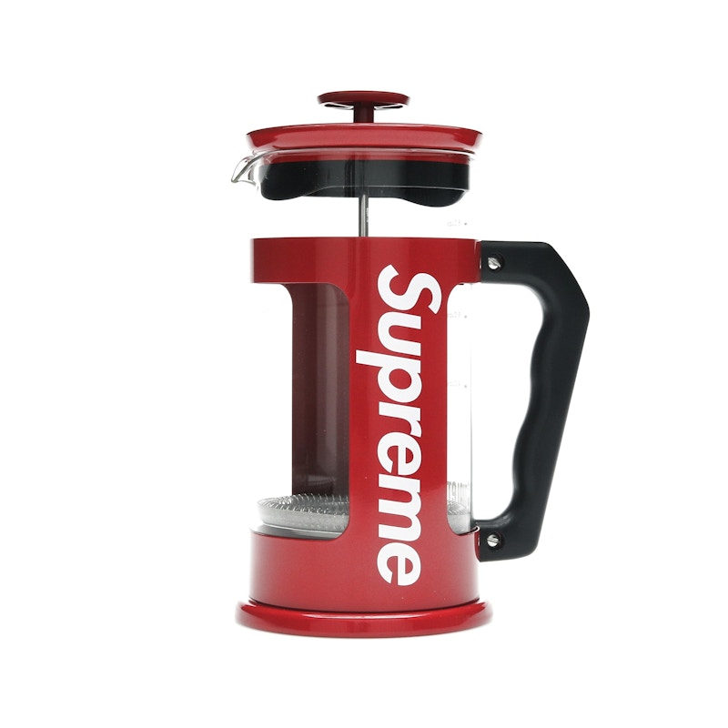 Supreme Bialetti 8-Cup French Press Red