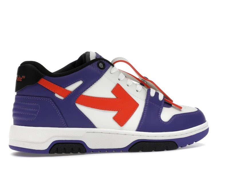 OFF-WHITE Out Of Office OOO Low Tops White Purple Orange