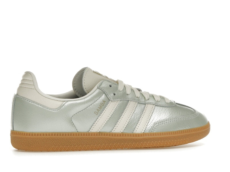 adidas Samba OG Linen Green Metallic (Women's)