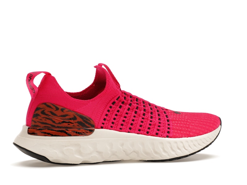 Nike React Phantom Run Flyknit 2 Pink Prime Zebra (Women's)