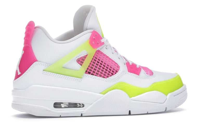 Jordan 4 Retro White Lemon Pink (GS)