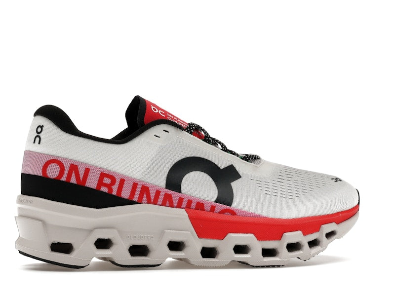 On Running Cloudmonster 2 Ivory Silver Red
