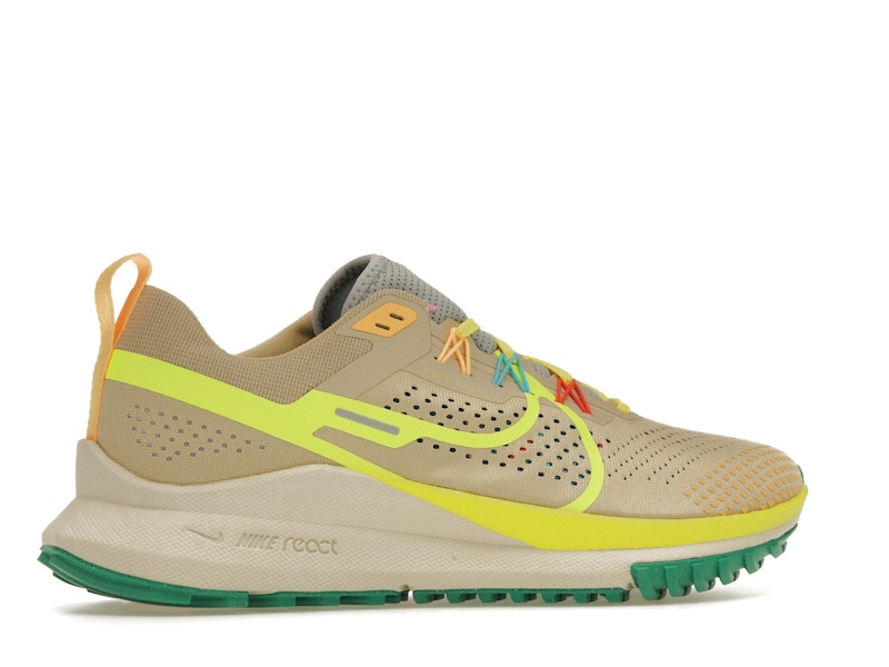 Nike React Pegasus Trail 4 Team Gold Baltic Blue Stadium Green Volt