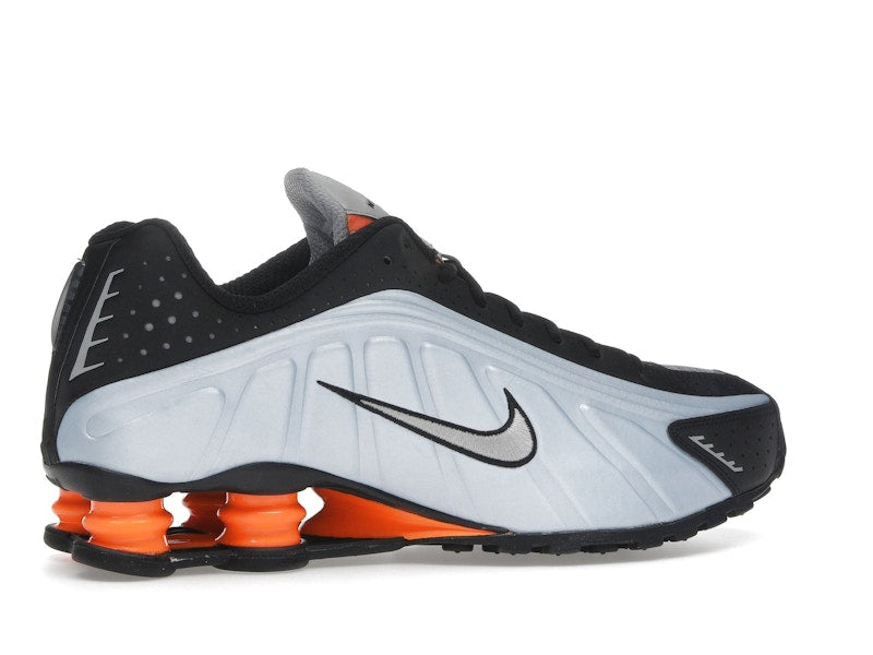 Nike Shox R4 Blue Tint Total Orange Black Metallic Silver (Women's)