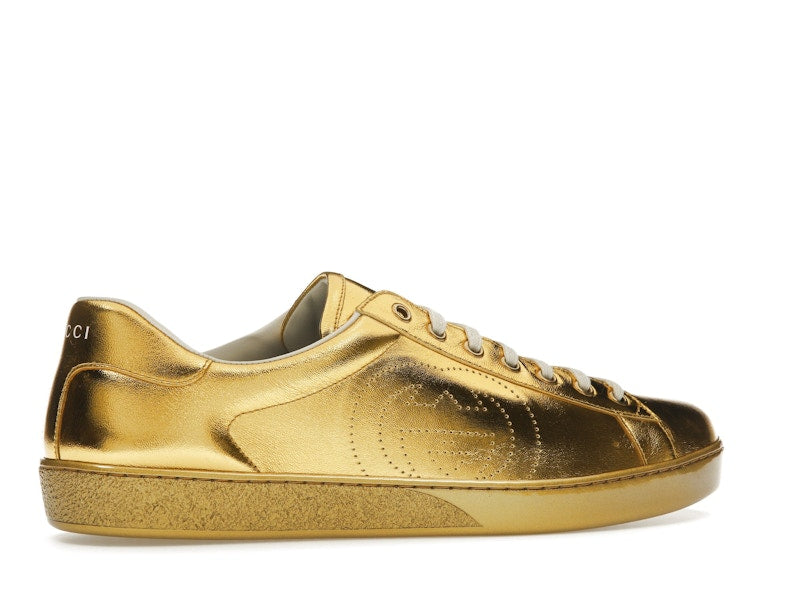 Gucci Ace Metallic Gold