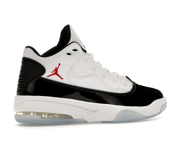 Jordan Max Aura 2 White Black Gym Red