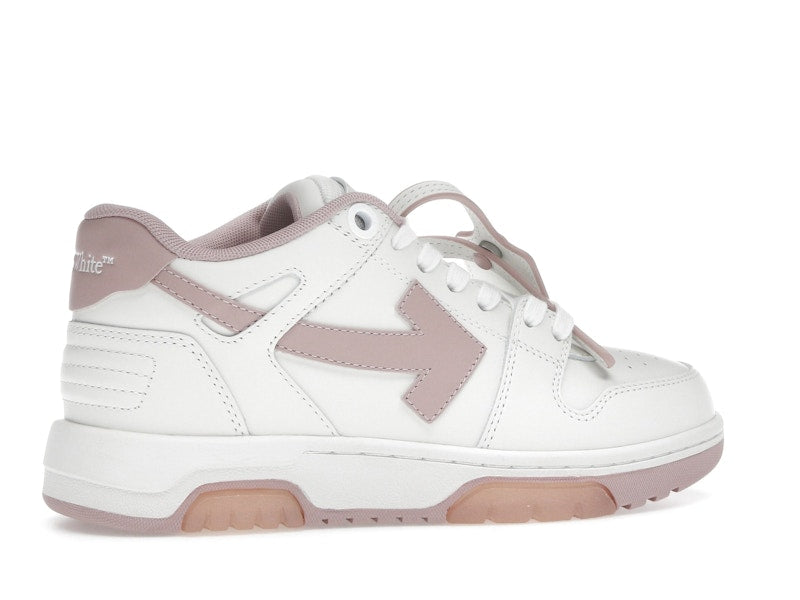 OFF-WHITE Out Of Office OOO Low Tops White Pink (Women's)