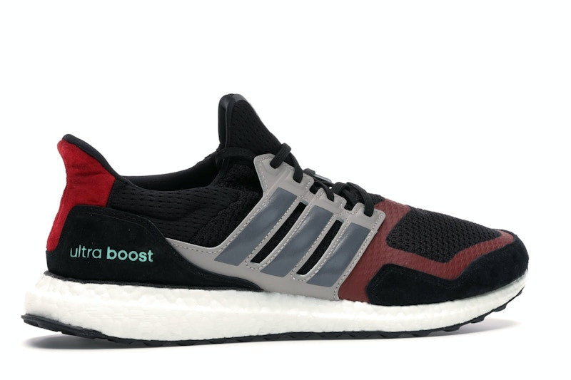 adidas Ultra Boost S&L Black Grey Power Red