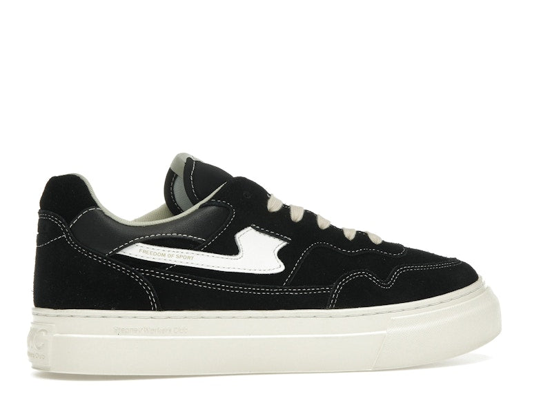 Stepney Workers Club Pearl S-Strike Suede Black White