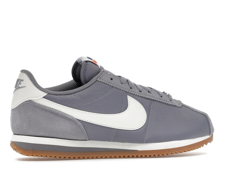 Nike Cortez Textile Cement Grey Gum Light Brown Safety Orange Sail (Women's)