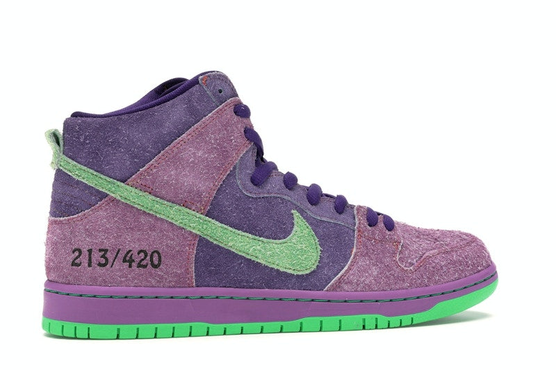 Nike SB Dunk High Reverse Skunk 420