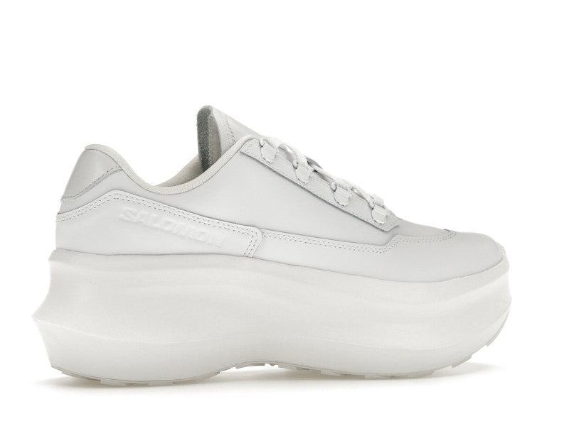 Salomon SR811 Leather Platform Comme des Garcons White