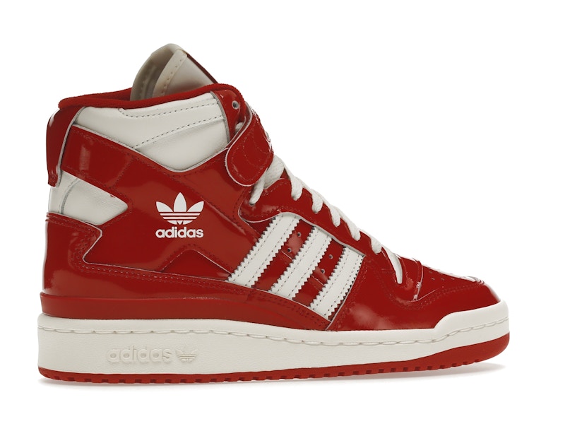 adidas Forum 84 High Patent Red White