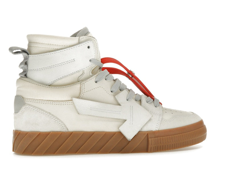 OFF-WHITE Floating Arrow High Top Vulc White Cream