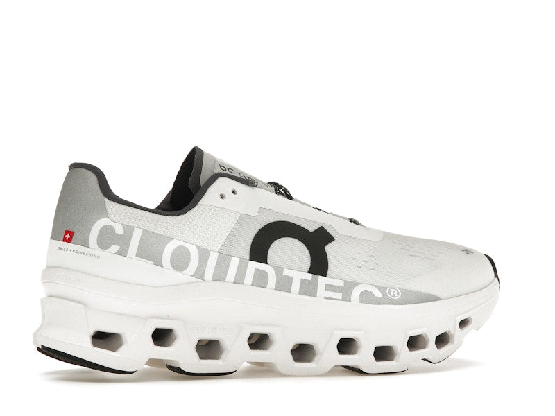 On Running Cloudmonster Undyed White