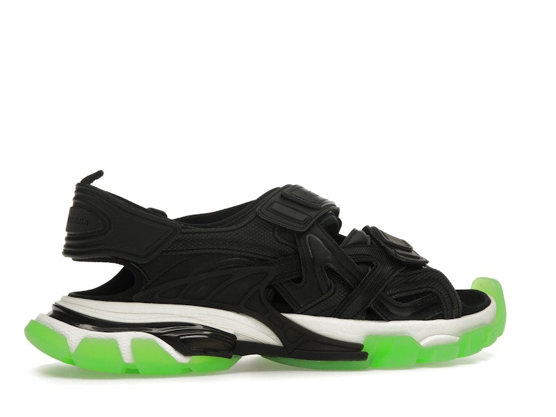 Balenciaga Track Sandal Black White Green