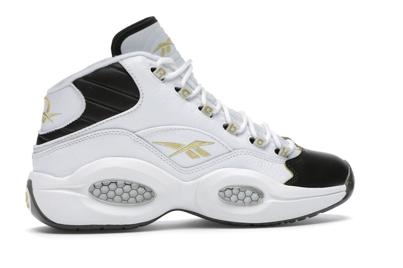 Reebok Question Mid Black Toe
