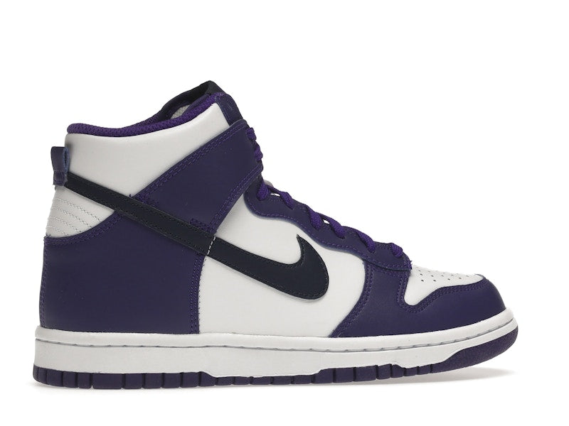 Nike Dunk High Electro Purple Midnight Navy (GS)