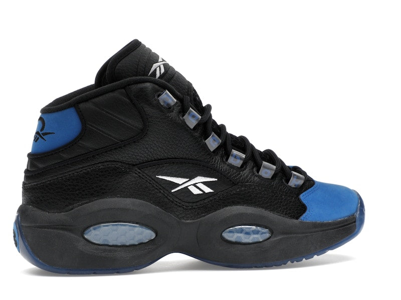 Reebok Question Mid Black and Blue