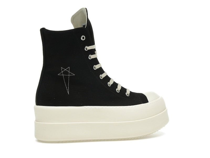 Rick Owens Hollywood DRKSHDW Double Bumper High Black Pearl