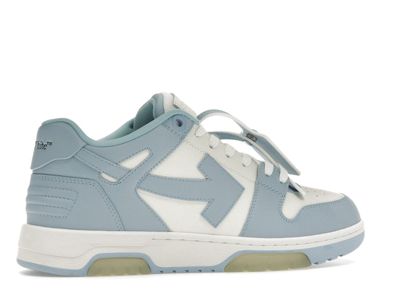 Off-White Out Of Office Calf Leather White Baby Blue