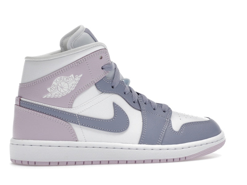 Jordan 1 Mid Indigo Haze Doll White (Women's)