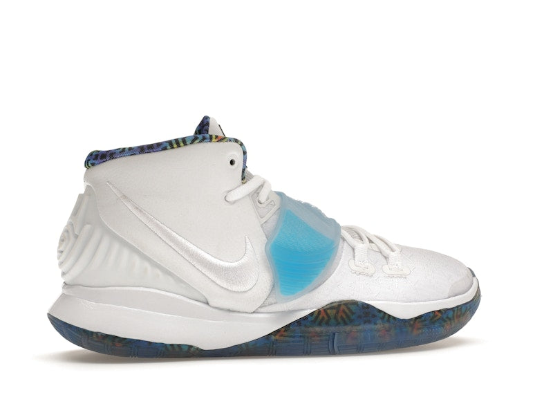 Nike Kyrie 6 White Sapphire Crimson (GS)