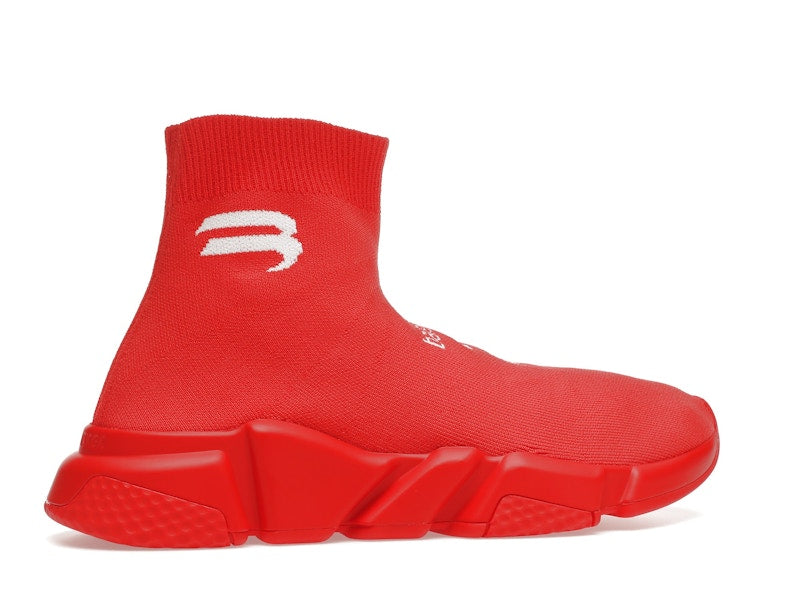 Balenciaga Speed Soccer Runner Intense Red White