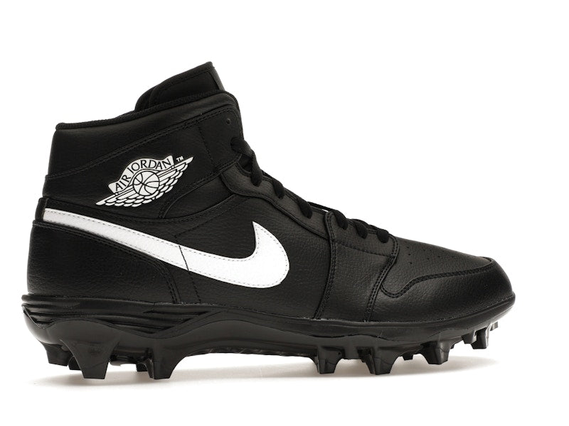 Jordan 1 Mid TD Cleat Black White