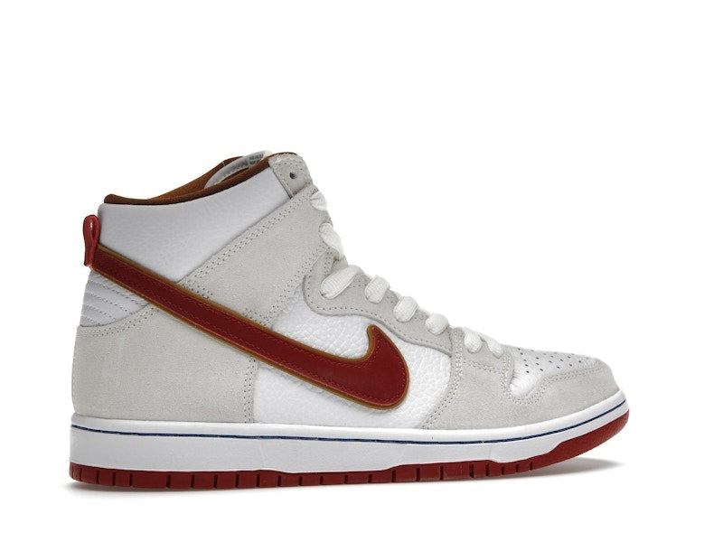 Nike SB Dunk High Sail Bright Crimson