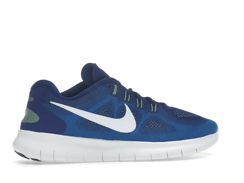 Nike Free Rn 2017 Deep Royal Blue White-Soar