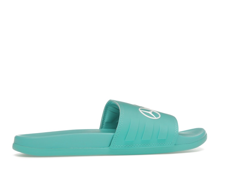 adidas Adilette Comfort Slides Mercedes-AMG Petronas Formula One Team Semi Mint Rush