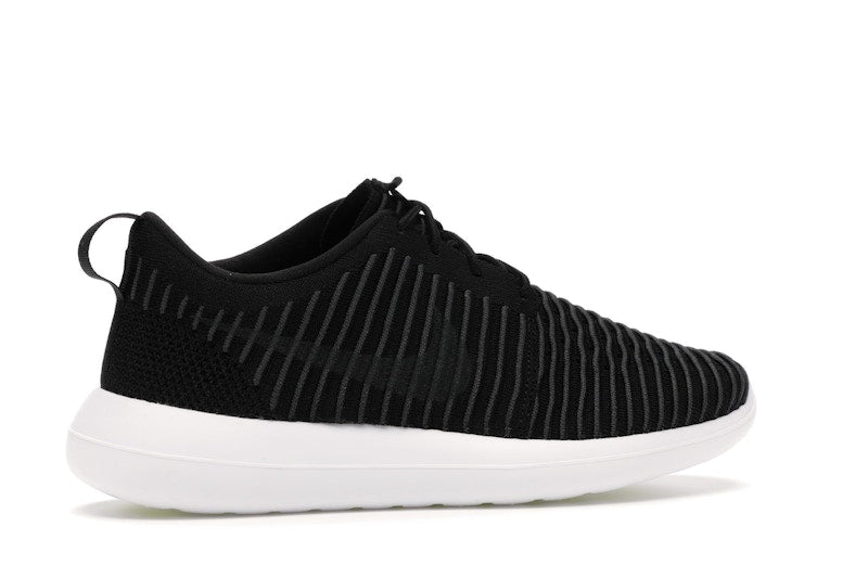Nike Roshe Two Flyknit Black/Dark Grey-White-Volt