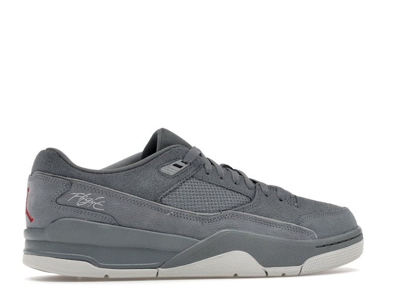 Jordan Flight Court Cool Grey Varsity Red
