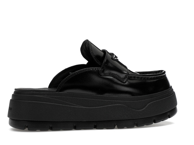 Jordan Mule Black Metallic Silver (Women's)