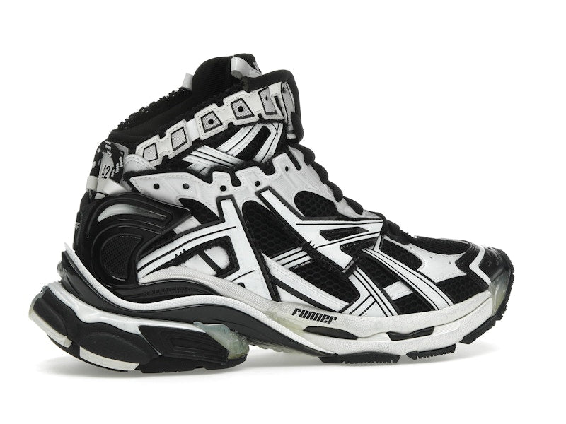 Balenciaga Runner High White Black
