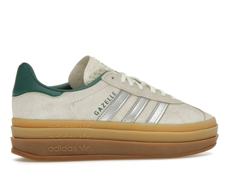 adidas Gazelle Bold Off White Collegiate Green (Women's)