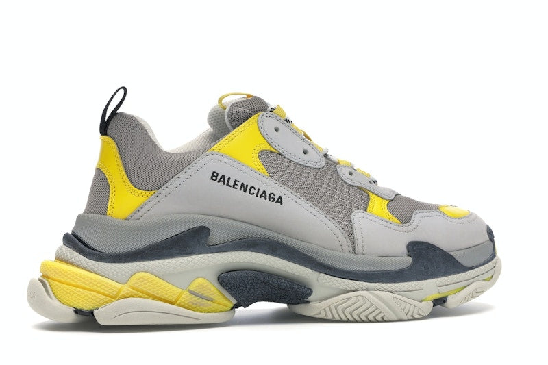 Balenciaga Triple S Grey Yellow Black